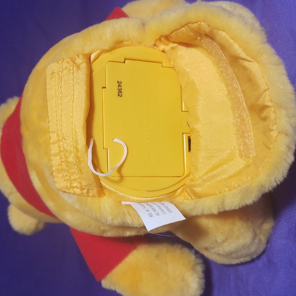1999 Disney Winnie The Pooh Chat Pal Talking Plush Mattel Chatpal - Picture 7 of 10